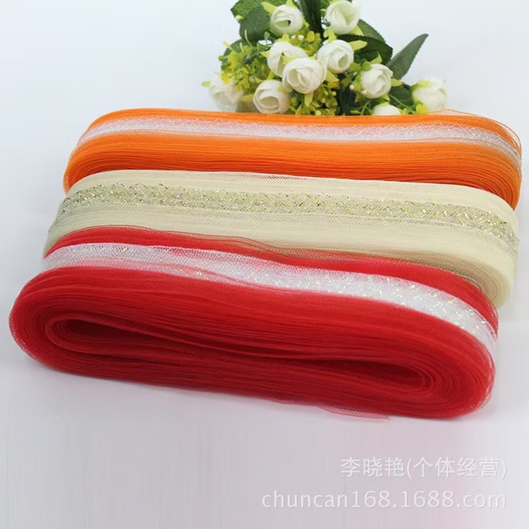 Polyester Mesh Fabric 60gsm For Millinery Supplies And Hat Decoration