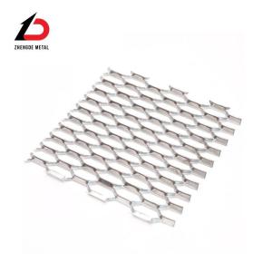 Exquisite Width 7*12 Mm Expanded / Stretched Metal Mesh For Dust Filter
