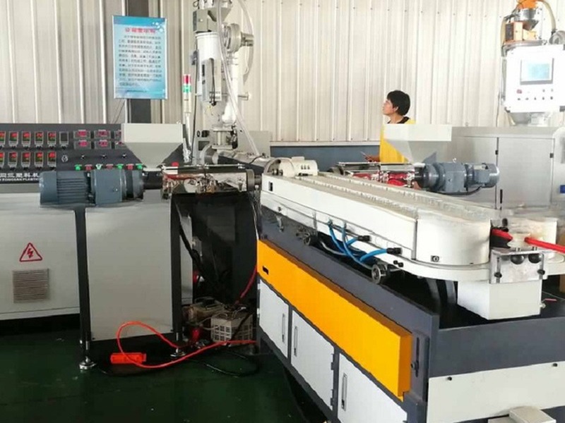 Higher Grade PE Single Wall Corrugated Pipe Machinery
