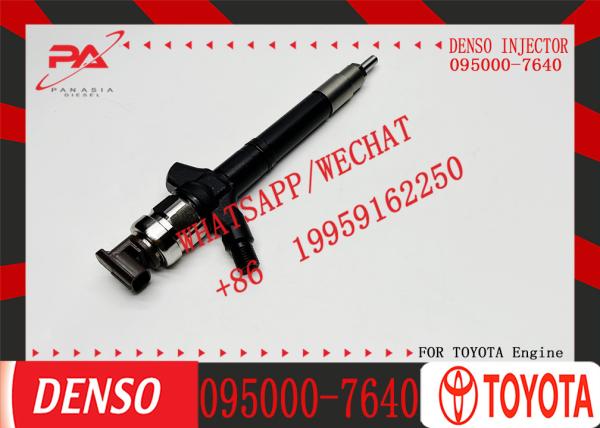 Common Rail Fuel Injector 095000-7640 for TOYOTA 2AD-FTV 23670-0R170 23670-0R120