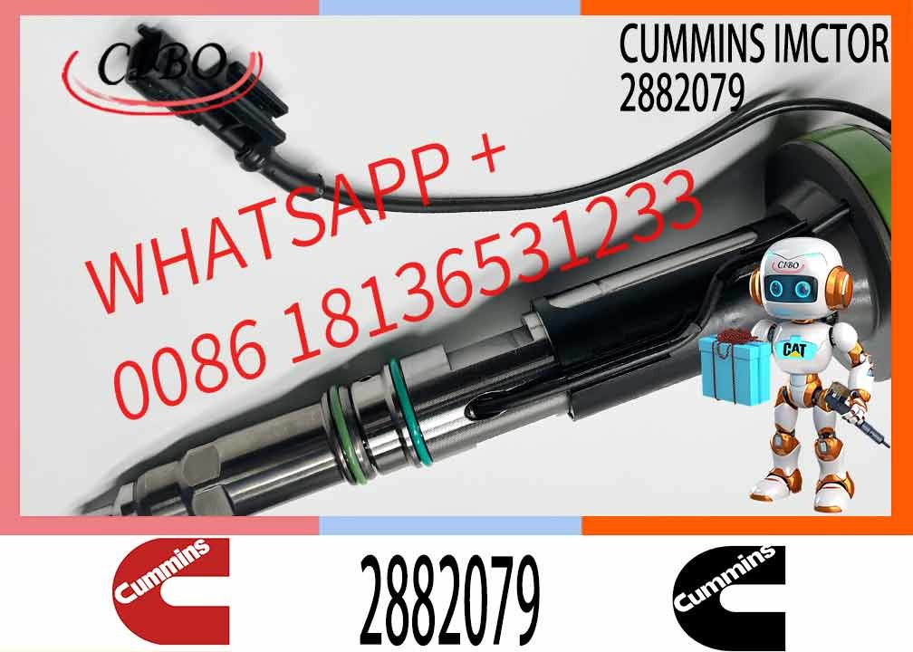 Common rail injector fuel injector F00BJ00071 2882079 2867149 F00BJ00005 for Cummins QSK19 Engine