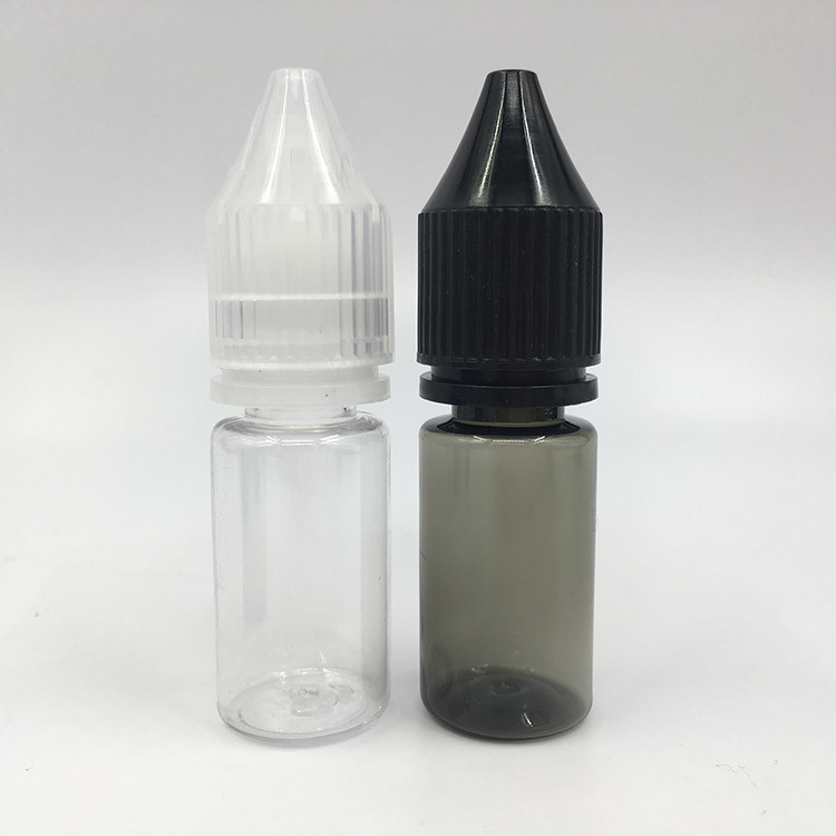 Screen Printed Childproof Liquid Dropper Bottles Round Shape With Customized Logo Various Capacities
