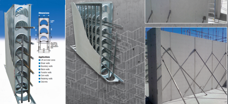 Logical wall structural wall stud and track