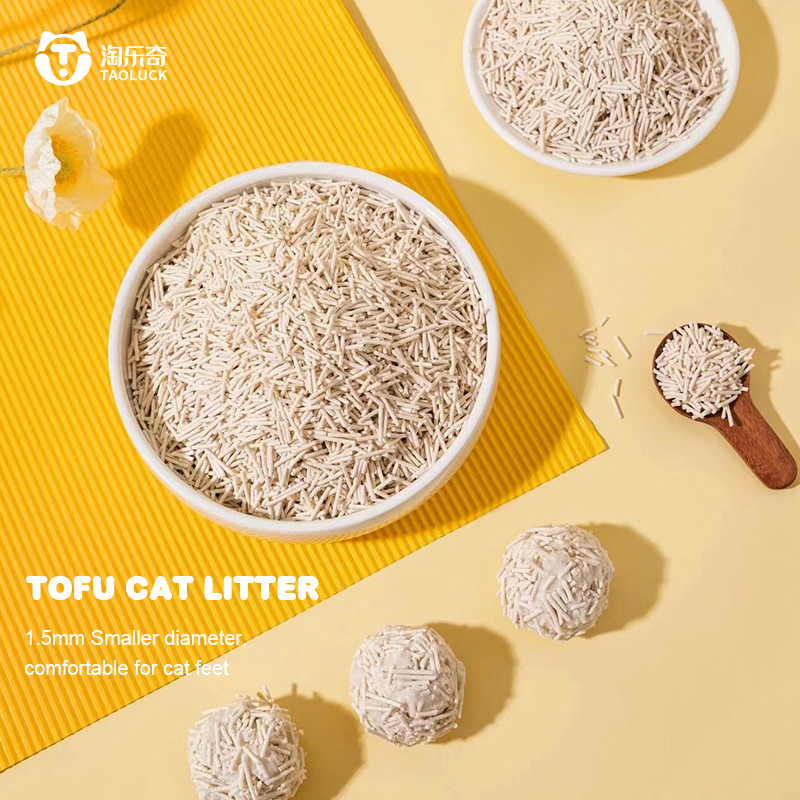 High Absorption Tofu Litter Sand Odor Control Plant Based Natural Litter For Kittens