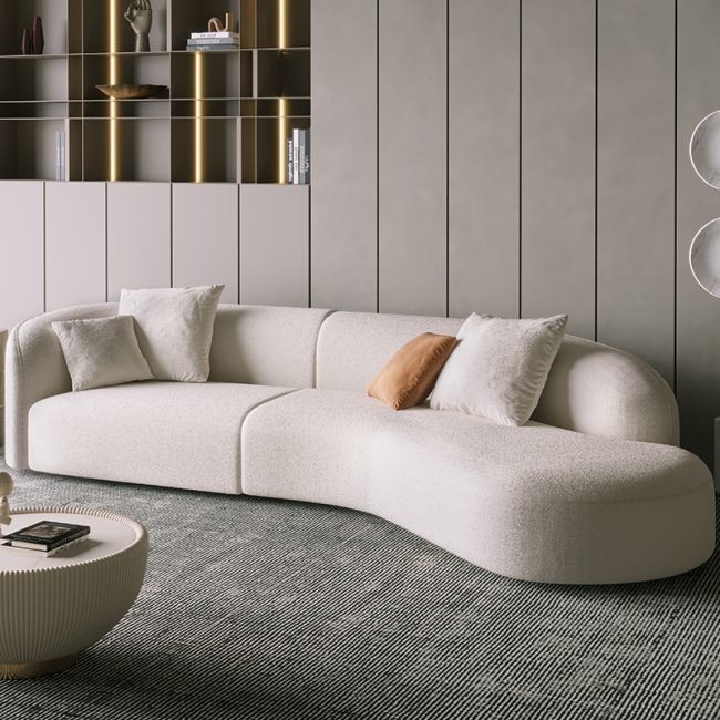 Upholstery Linen 100 Polyester Sofa Fabric For Sofa Cover