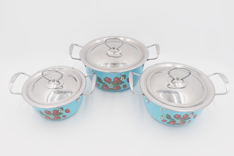Belly Shape Stainless Steel Cookware Sets Non Stick Pressure Pots