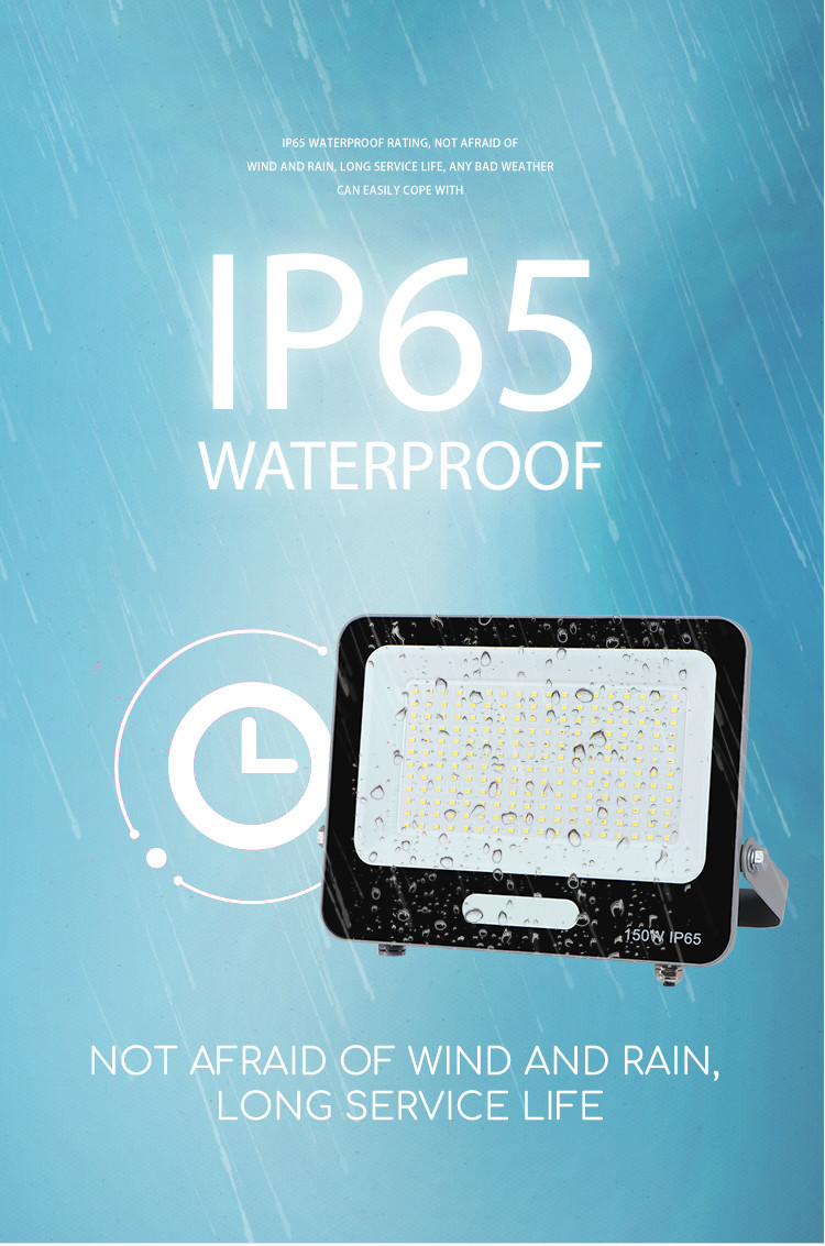 Outdoor Whosale Price 20w 30w 50w 100w 150w 200w 300w Floodlight IP67 Aluminum Housing AC220-240v Flood LED Lighting