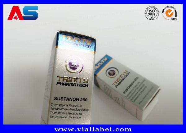 High Quality Bodybuilding Small Boxes For Vials Blue Box Pharmaceutical