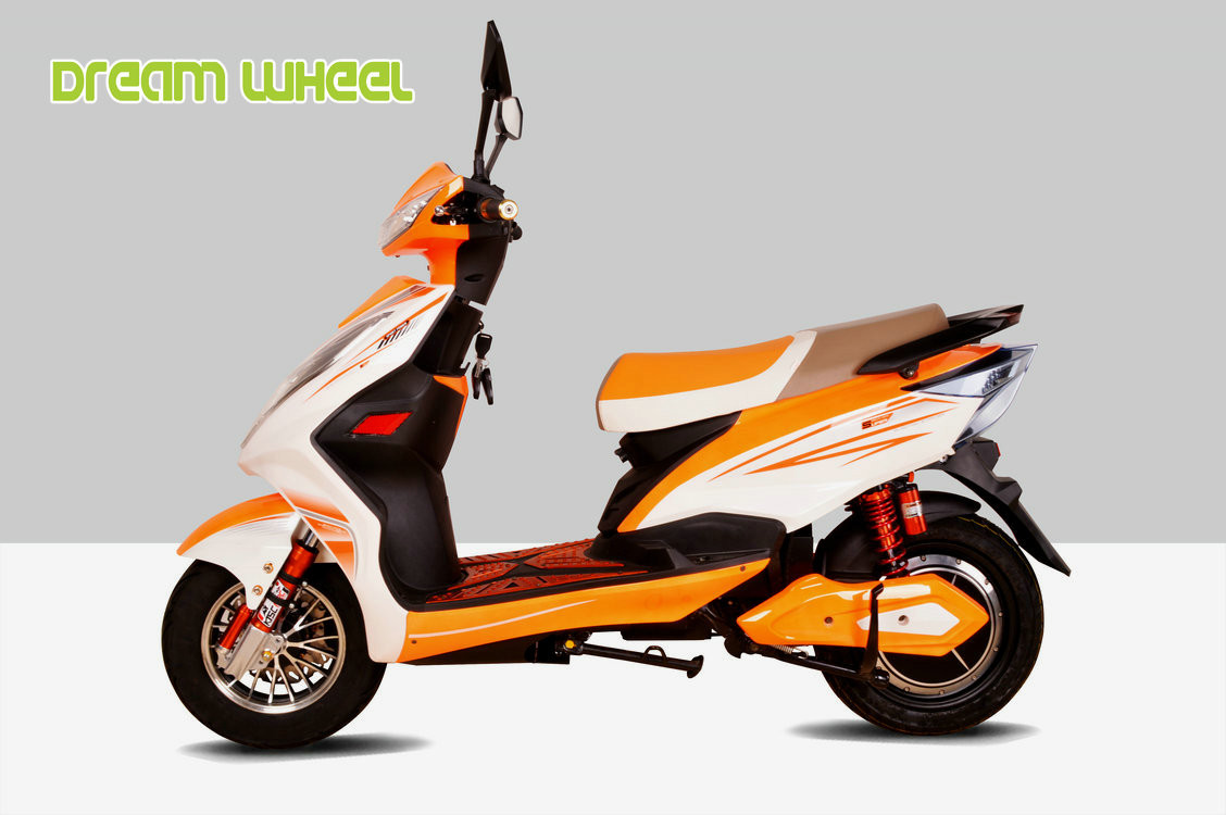 2 Wheeled Powerful Electric Scooter Pedal Assist 48V 600W-1000w 32Ah 90Kmlong Drive Distance