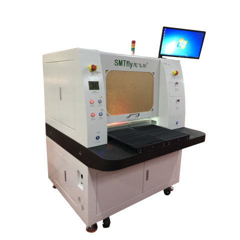 China High Precision Laser Depaneling Equipment Less Black Carbonization AC220V on sale