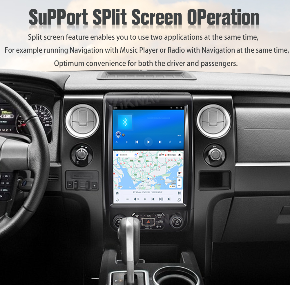 12.1 Inch Touch Screen Car Radio For Ford F150 2013 - 2014 Android 11