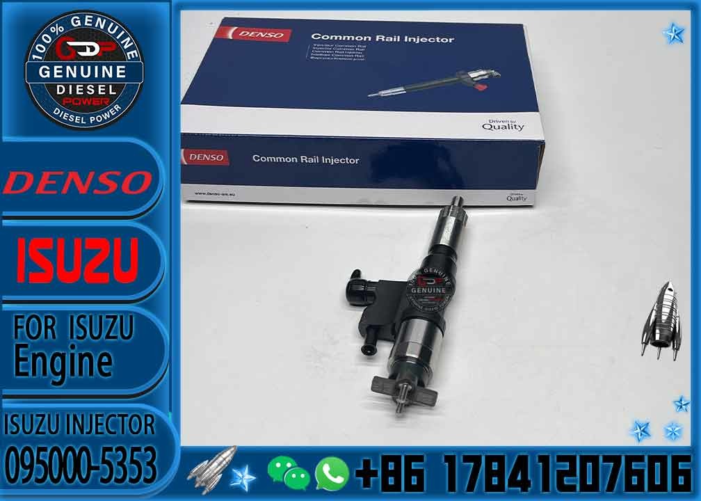 High Quality Common Rail Injector 095000-5353 Fuel Injector 8-97601156-1 095000-8900 for ISUZU 4HK1 6HK1