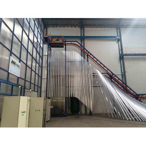  ABDFirst-class PP Spraying Booth 380V Vertical Powder Coating Line Of Aluminium Alloy Profile With 400m2/T Manufactures