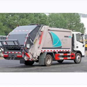  Electric Carbon Steel Compactor Garbage Truck 8280 Kg Gross Vehicle Weight Manufactures