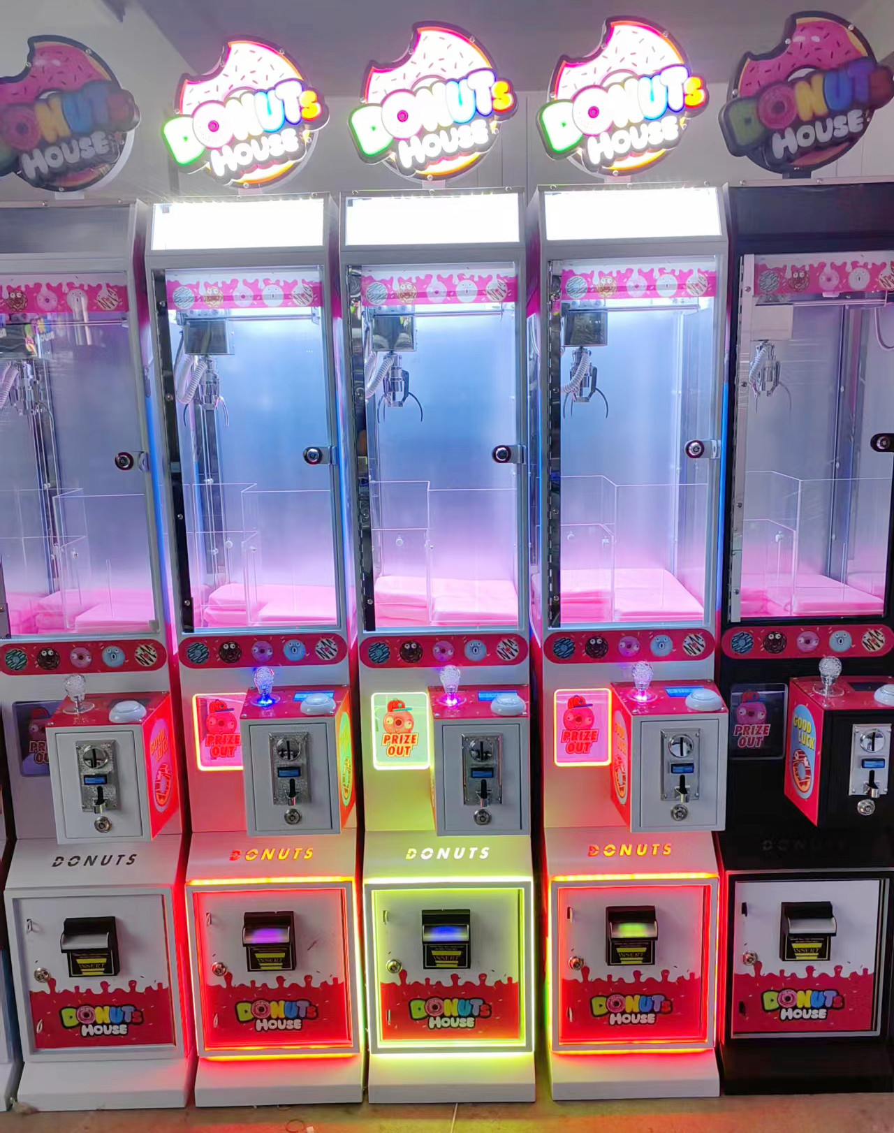 Mini Claw Crane Machine Key Chain Gift Vending Machine With Bill Acceptor Mega Mini Claw Machine