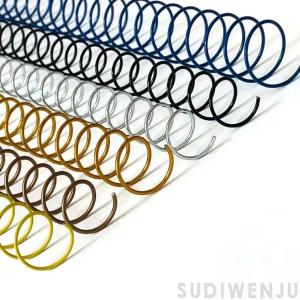 Inner Diameter 6-50MM Volume Book-Bound Order Spiral Coil For Calendar Notebook