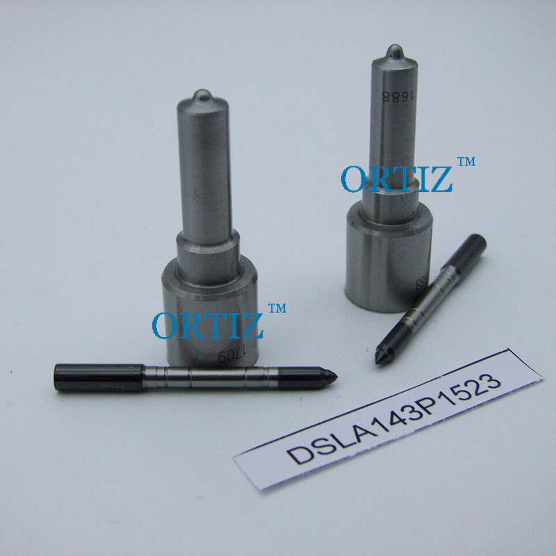 Common Rail BOSCH Injector Nozzle High Performance DSLA143P1523 Black Color