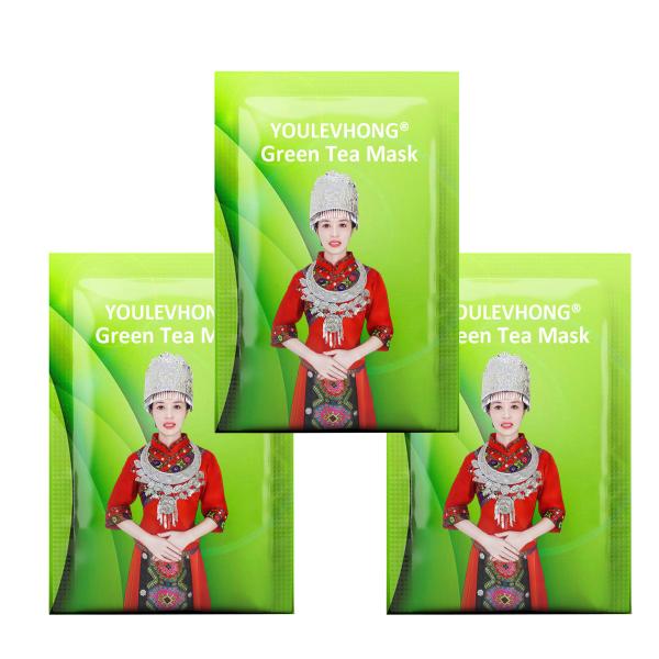 Nourishing Green Tea Sheet Mask for All Skin Types Hydrating and Soothing