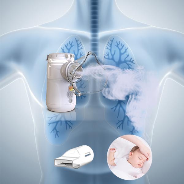 Biocompatibility Medical Class Kids Nebulizer Machine for Children Fine