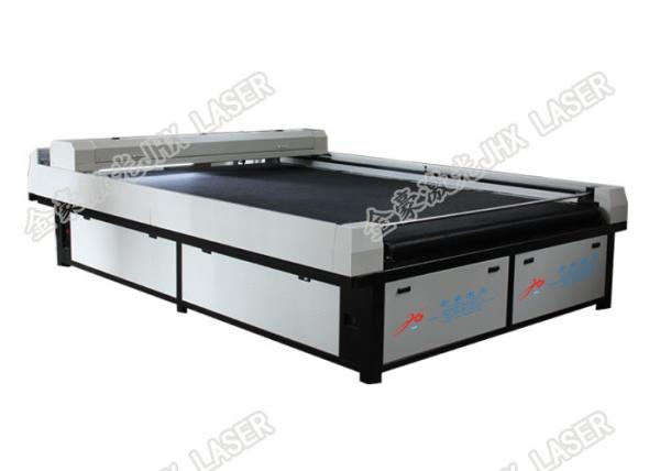 Nylon Airbag Flatbed Laser Cutting Machine Steelwork Structure High Speed