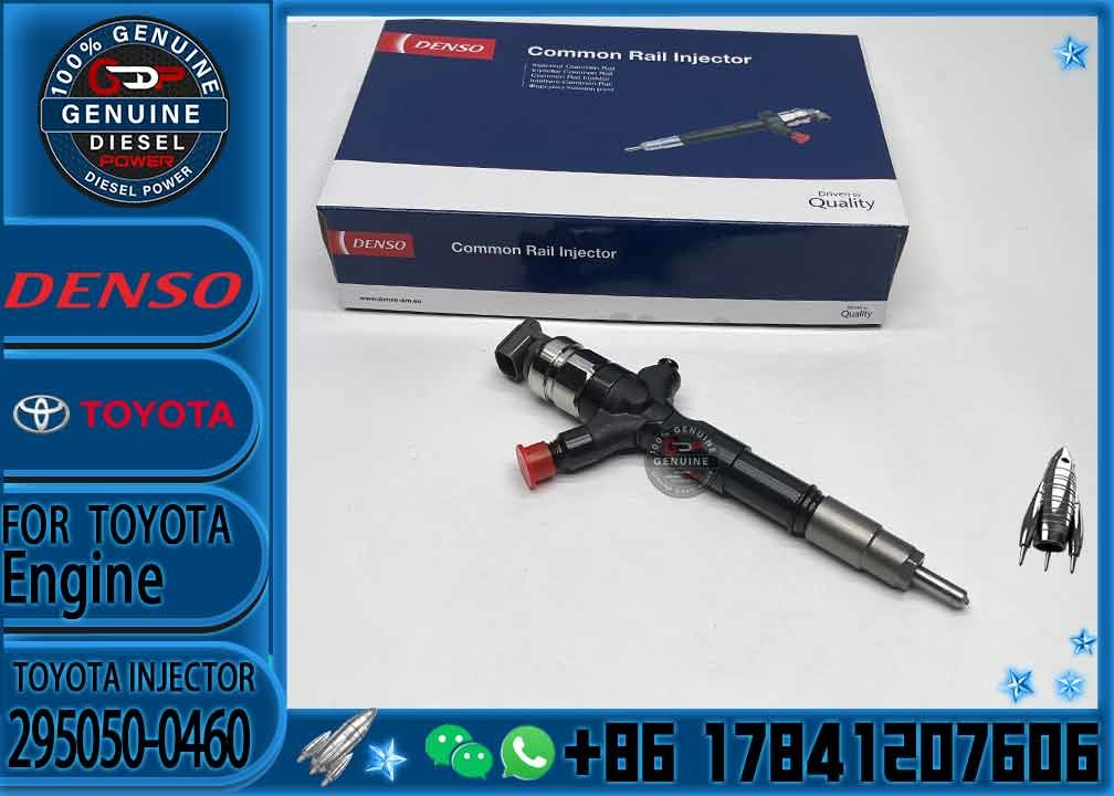 Diesel engine spare parts Common Rail Injector 23670-30400 23670-39365 Fuel injector diesel 295050-0460