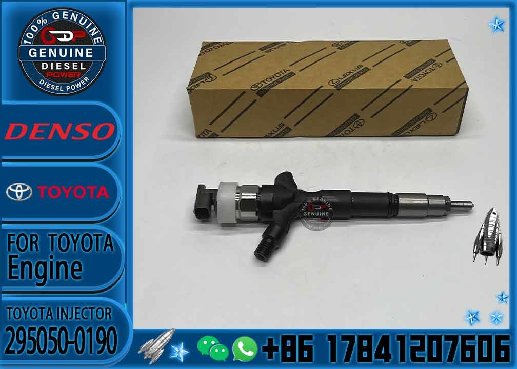 pump injector 095000-670 295050-0190 295050-0210 common rail injectors 295050-0530 For Toyota Hiace