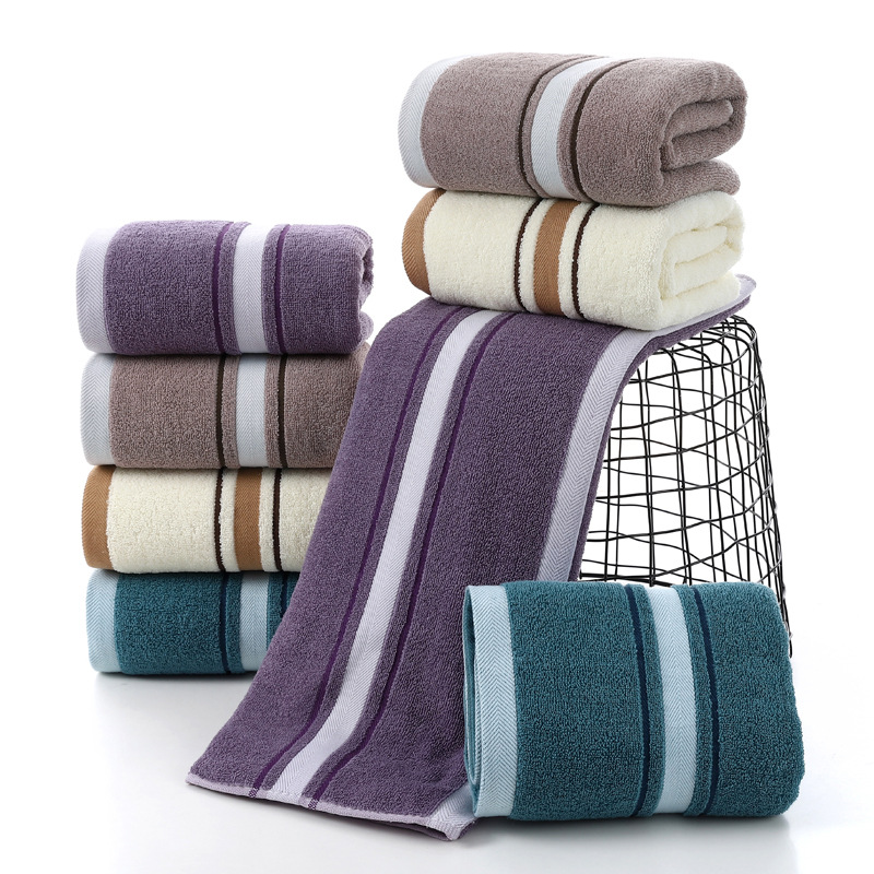 Customizable Luxury Hotel Embroidery Thick Super Soft 100% Cotton Bathroom Towel Sets