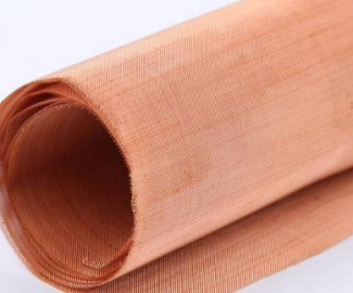 99.99% Knitting Woven Copper Mesh Flexible And Fine Red Wire