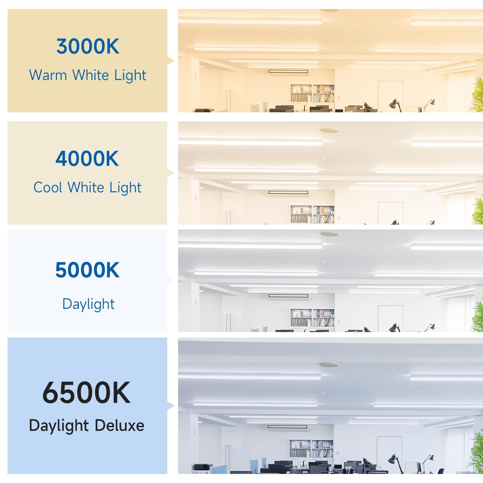 Aluminum 2970Lm LED T8 Tube Light 5CCT And Wattage Tunable