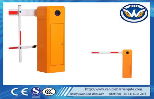 220V/110VAC Motor Road Safety Barrier Gate Vehicle Barrier Gate With Arm