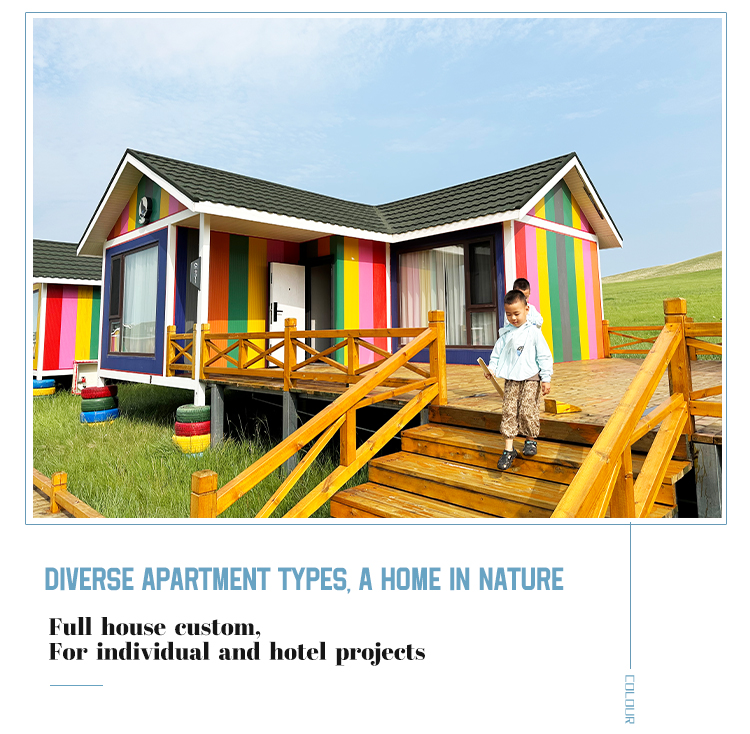 Hotel Apartment Prefabricated Home with Modular Prefab Container Bathrooms and OEM/ODM