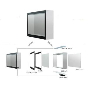 49 Inch Clear LCD Display With Infrared Touch Function Windows Android OS