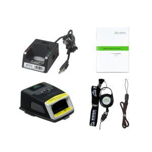 Wireless IP65 1D 2D Wearable Bluetooth Barcode Scanner