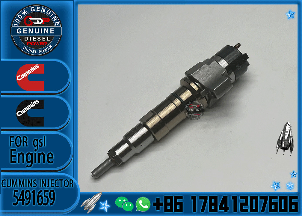 Excavator 5491659 4327072 4359204 4307414ELIC Engine Common Rail Fuel Injector