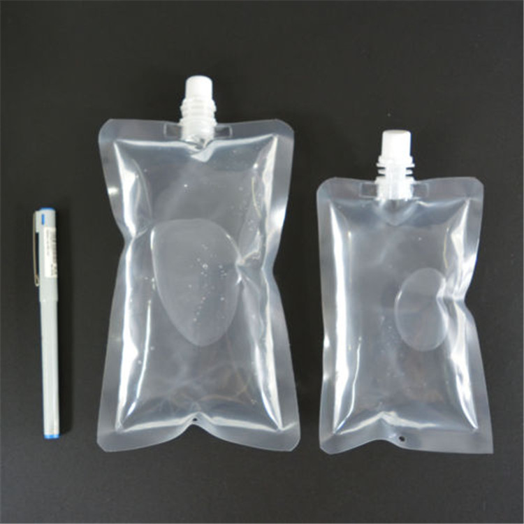 Food Grade Cruise Flask Pouch Wine Runner Spout Bag Bpa Free Plastic Flasks