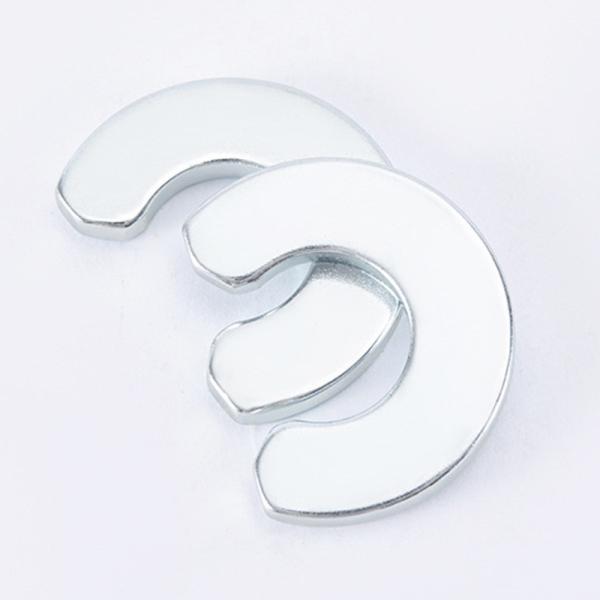 NdFeB rare earth magnet U-shaped horseshoe high tempreture resistant Zn coating