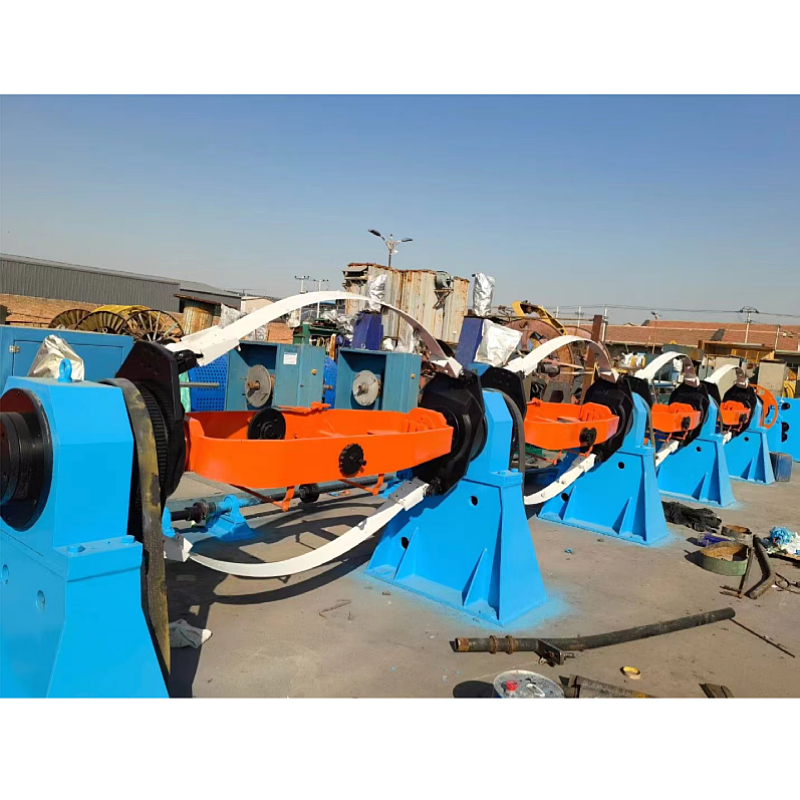 Building Material Shops Drum Twister Type Laying Up Machine with 8.4ton Gross Weight