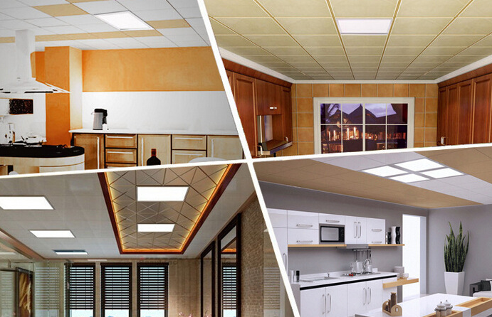 600x600mm 48W Suspended LED Panel Light Recessed Office Ceiling Downlight