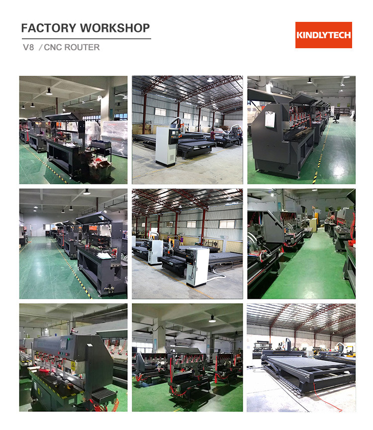 3.5kw ATC CNC Router Aluminum Engraving Machine 600x1200mm