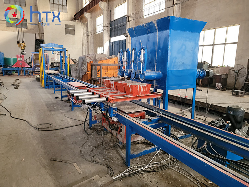Fully Automatic Concrete Artificial Stone Making Machine Culture Stone Production Line
