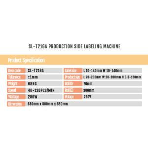 Packaging Material Desktop Square Bottle Labeling Machine for Building Material