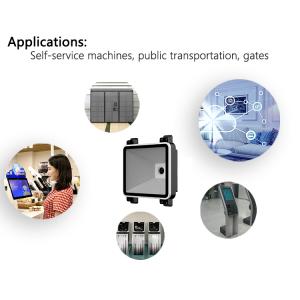 A EM1630 Omnidirectional Scanner Barcode Fixed Mount Qr Code Reader Engine