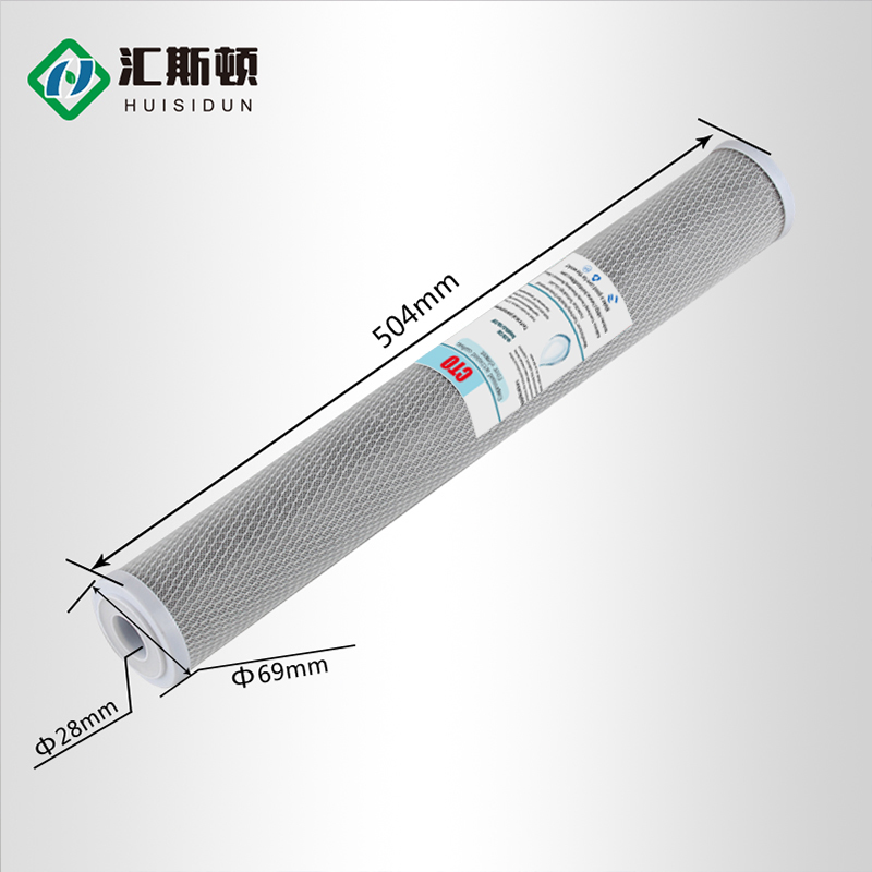 20 Inch Cto Compressed Activated Carbon Universal Water Purifier for Garment Shops