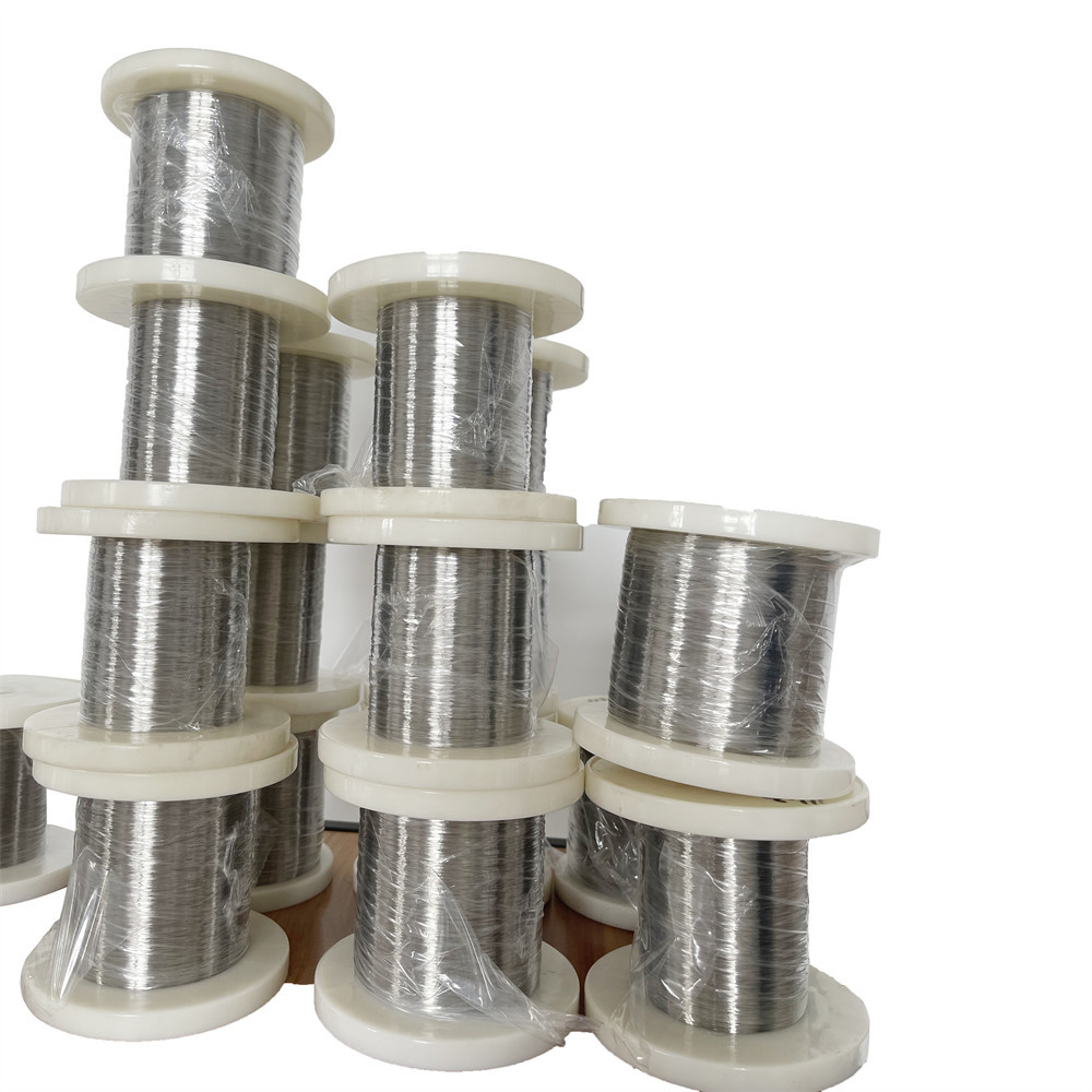 Factory Price Dia. 0.025mm 0.15mm NP2 High Resistivity Russian 99.98% Pure Nickel Wire For Wire Mesh Application