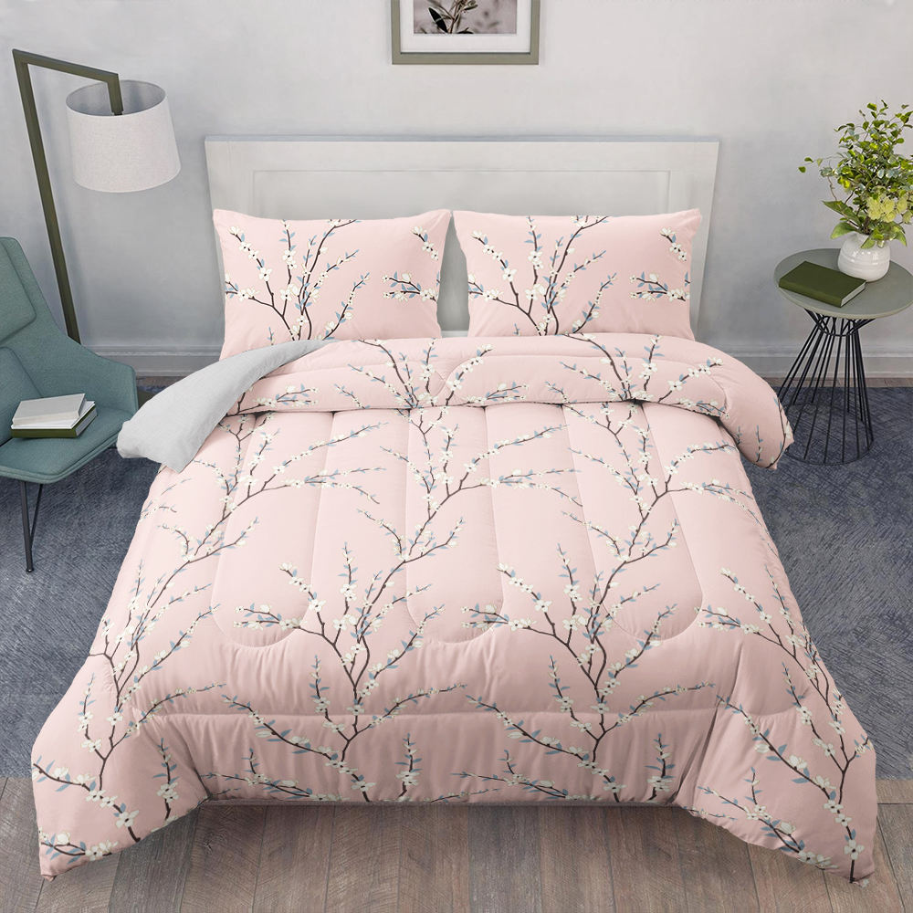 Add a Touch of Sophistication to Your Bed with Geometric Pattern Flannel Bedding Set