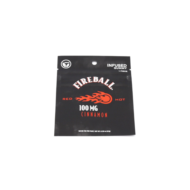 Tobacco Cigar Mylar Bag 3 Side Seal Tobacco Packaging Pouch Custom Printed Aluminum Foil Zip Plastic Packaging Bag