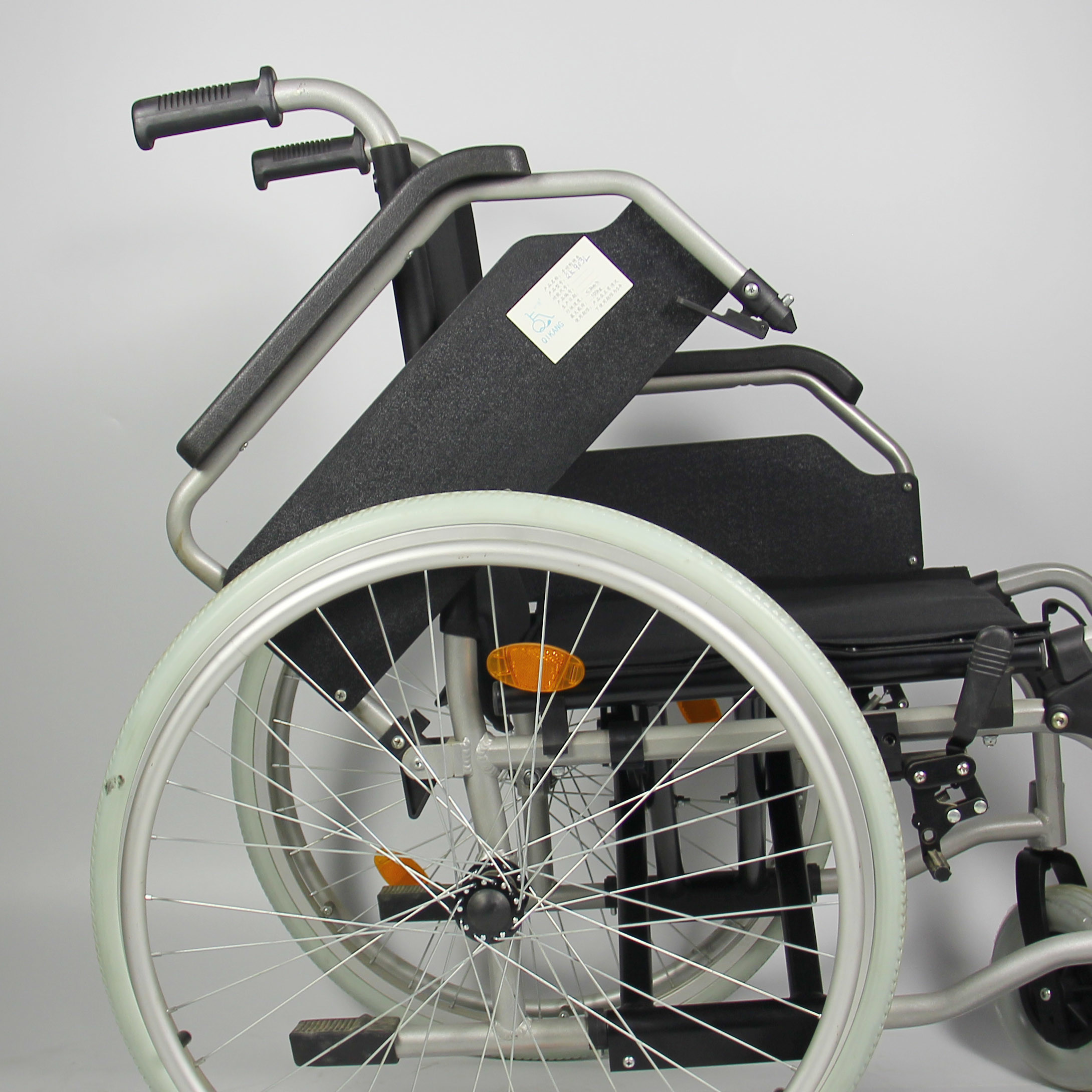 Lightweight Aluminum Manual Wheelchair Detachable Front Wheel