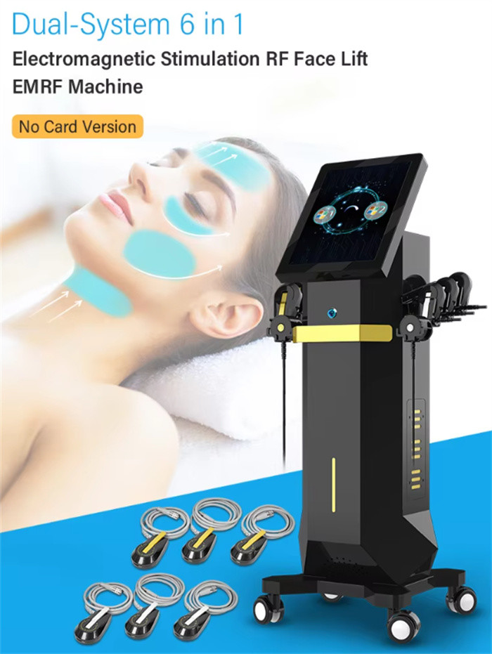 6 IN 1 Electromagnetic Stimulation EMS RF Facial Sculpting EMRF Machine