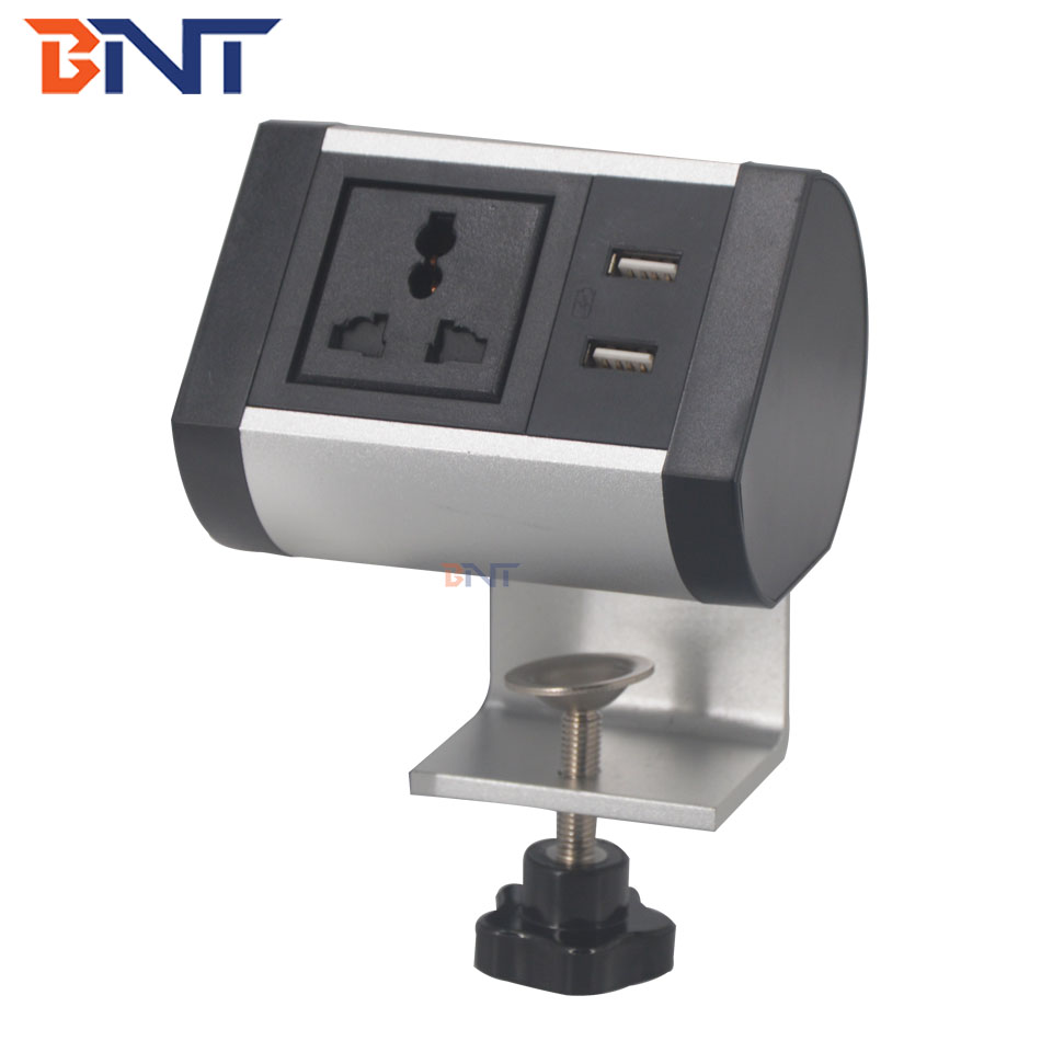 Intelligent automatic office furniture mini multimedia desktop socket box