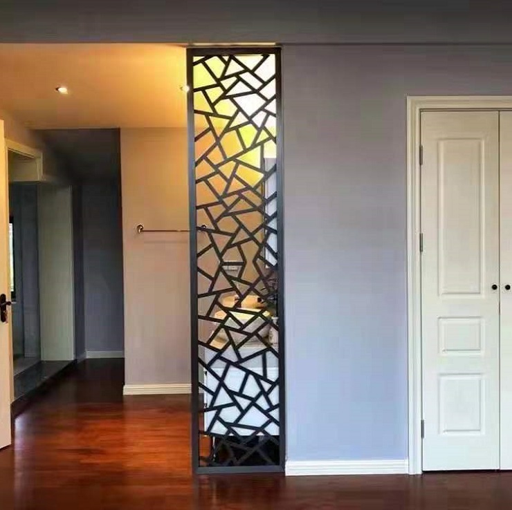 Hall Backdrop Decor Metal Garden Screen Art Metal Room Divider